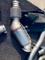 Спортивная выхлопная система с заслонками для BMW 5 Series 530i G30 2.0T 2016-2020 БМВ