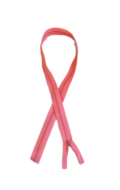 Застежка молния разъемная т-4 50 см розовый