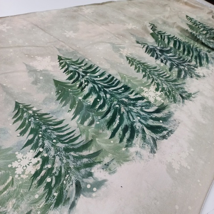 Футер 2х нитка петля Купон Елки