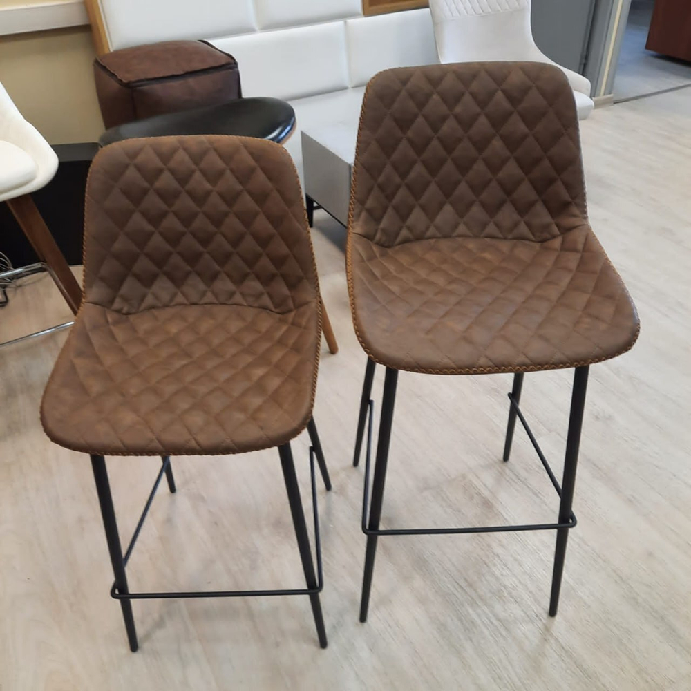 Барный стул CQ-8397A коричневый 2075