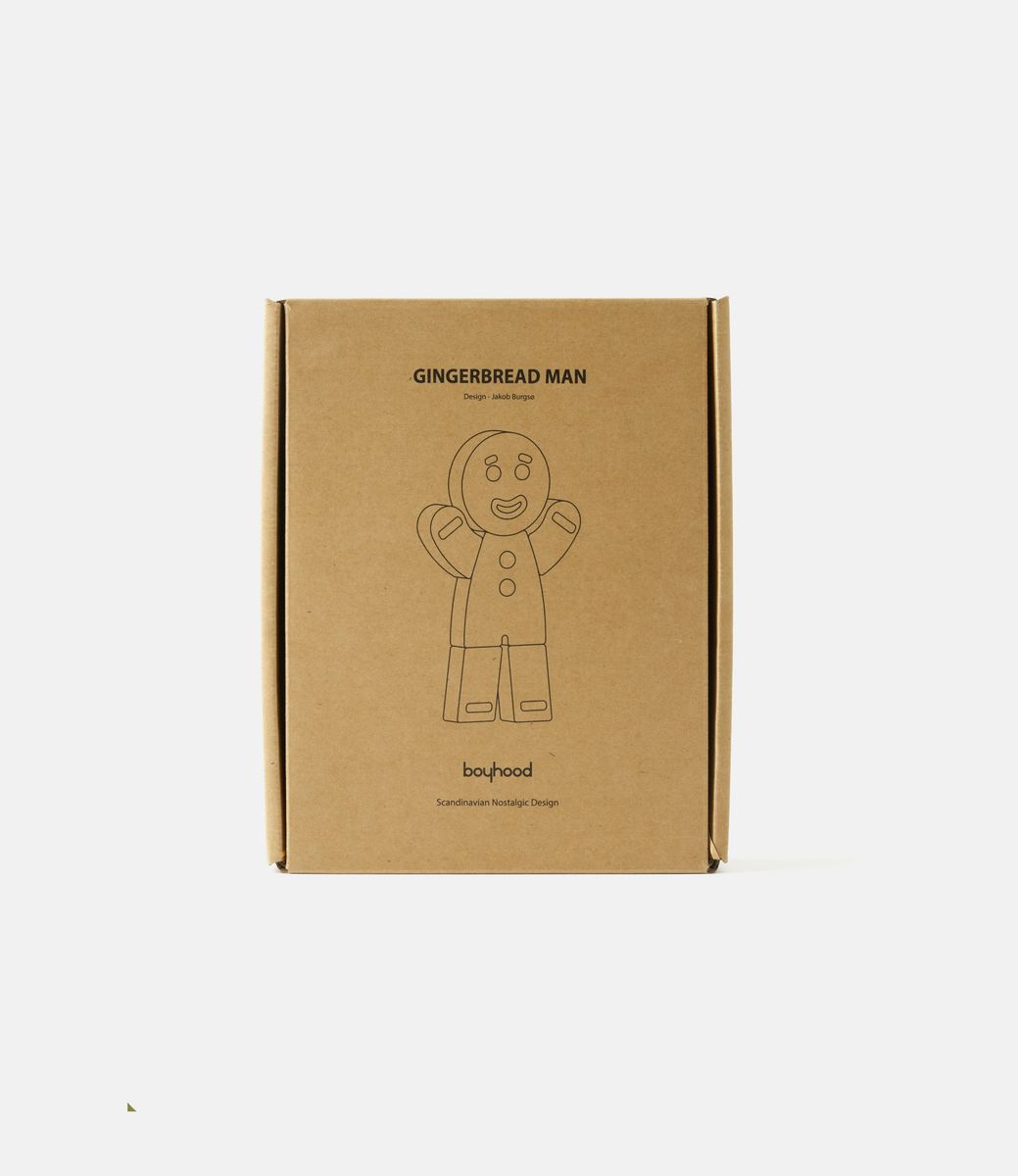 Boyhood Gingerbread Man Oak Large — фигурка из дерева