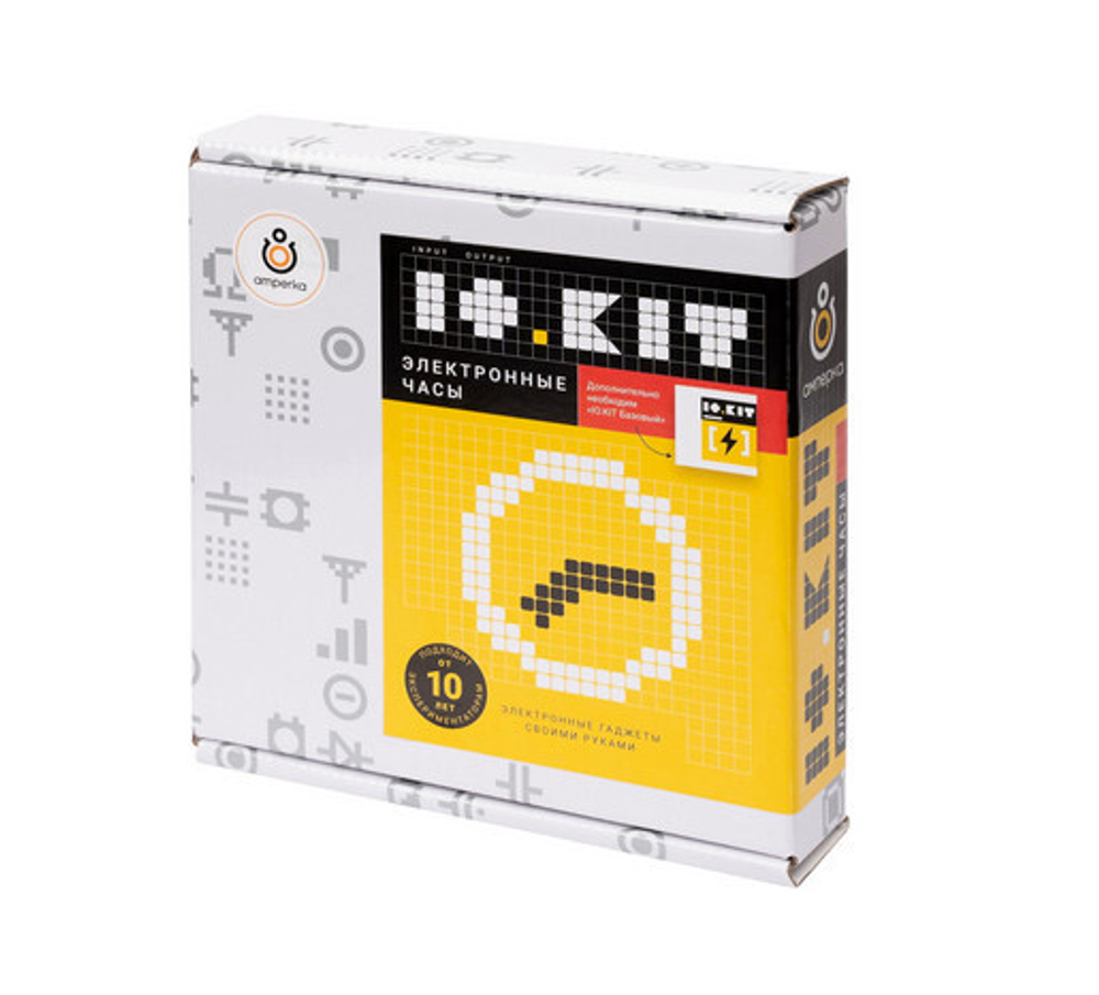 Конструктор электронный Амперка "IO.KIT Электронные часы"