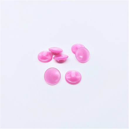 Пуговицы №593, на ножке, 11мм, цв.темн.розовый (CR P-37)