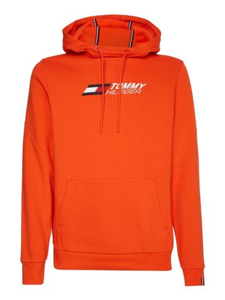 Куртка теннисная Tommy Hilfiger Essentials Hoody - acid orange