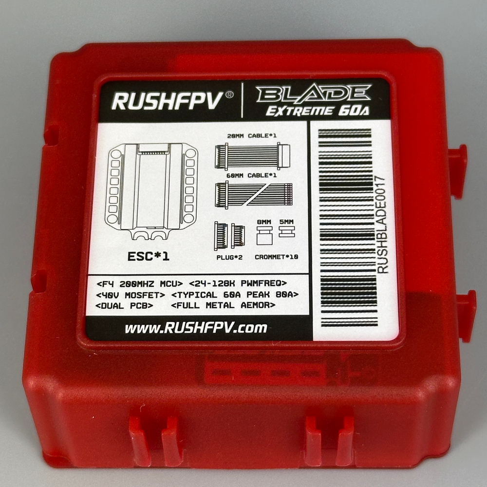 Стек RushFPV BLADE F722 Stack + 60A Extreme (30x30) ESC