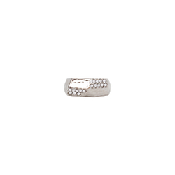 "Влейер" кольцо в родиевом покрытии из коллекции "Рок-н-ролл" от Jenavi