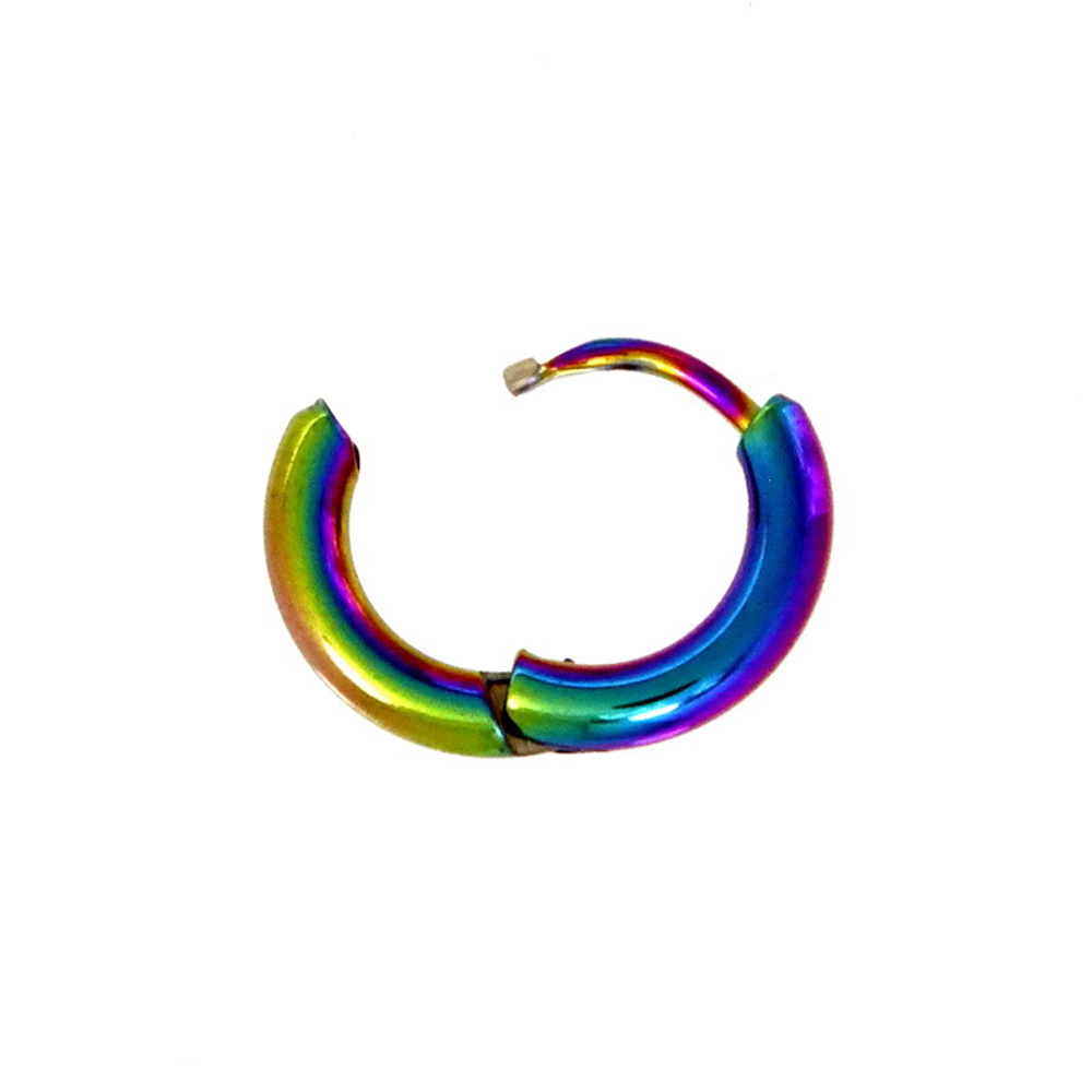 Серьга кольцо хамелеон (2,5*8) мм