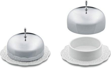 Масленка Alessi Dressed, 12 12 см, фарфор