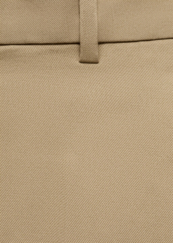 Брюки regular fit из хлопка