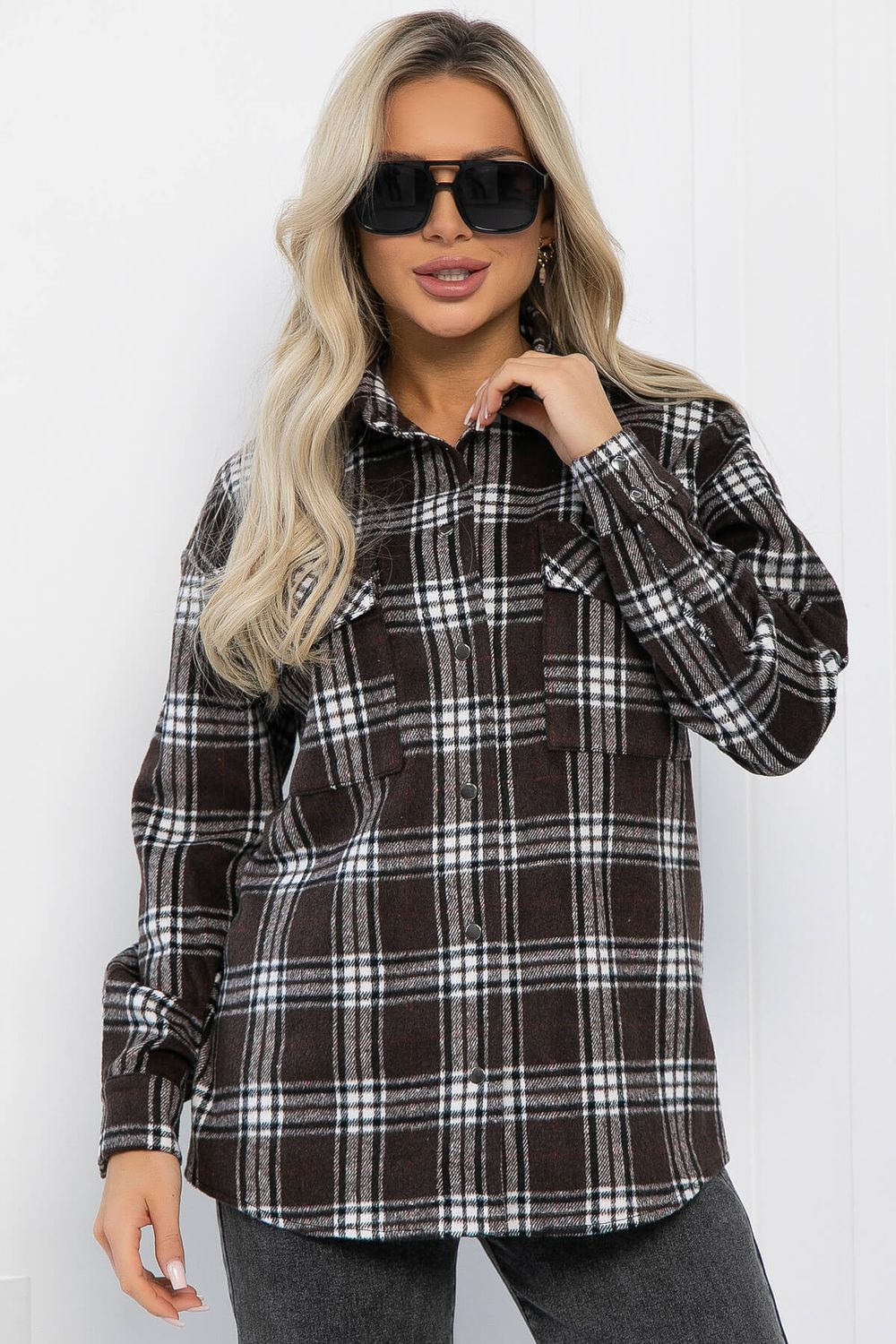 Рубашка Эклипс (коричневая) Б12990М LT Collection