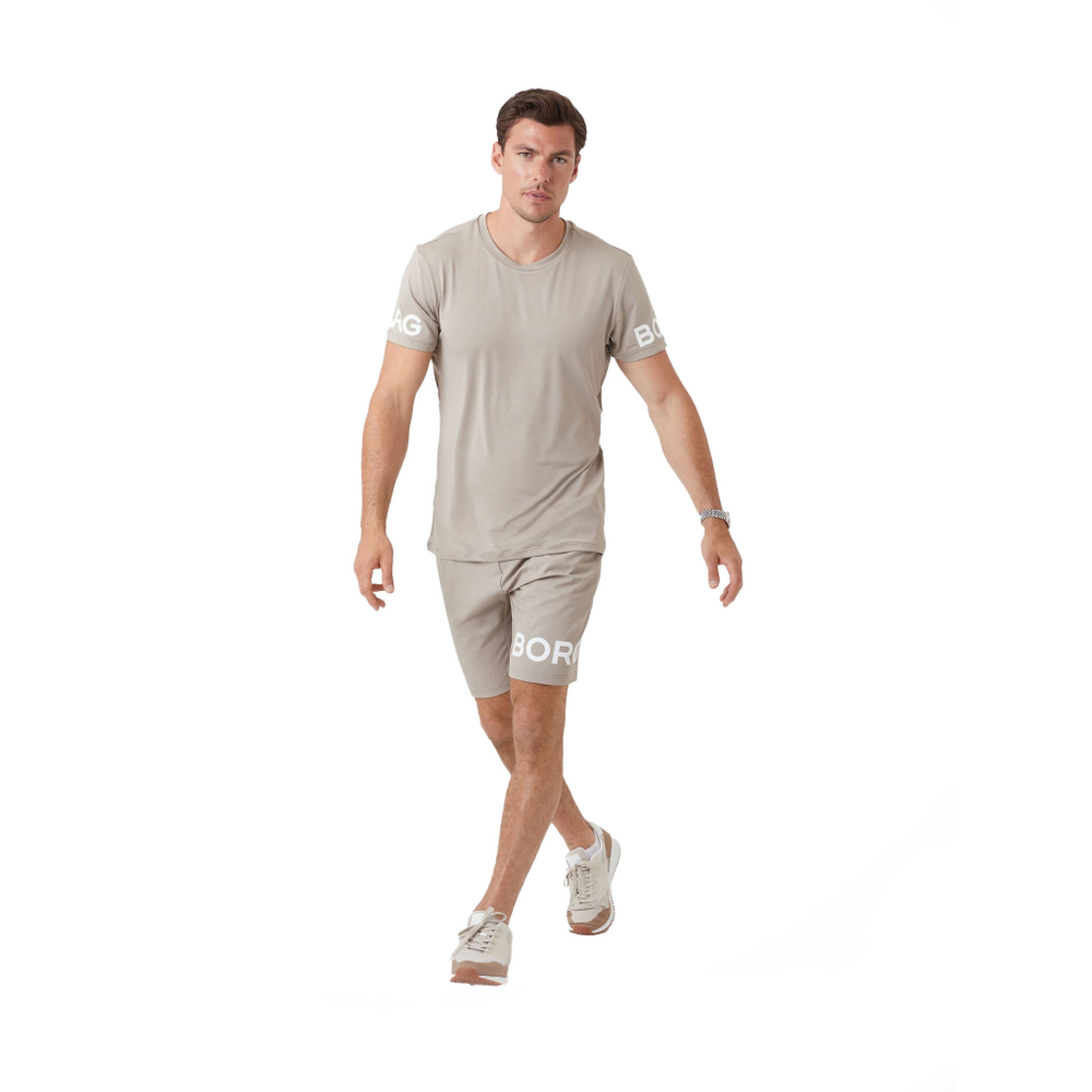 Мужское теннисное поло Björn Borg T-Shirt Men - Beige