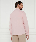 Льняная рубашка H-LIAM-BD-E-C1-243 BOSS BLACK - пудро-розовый(50522592)