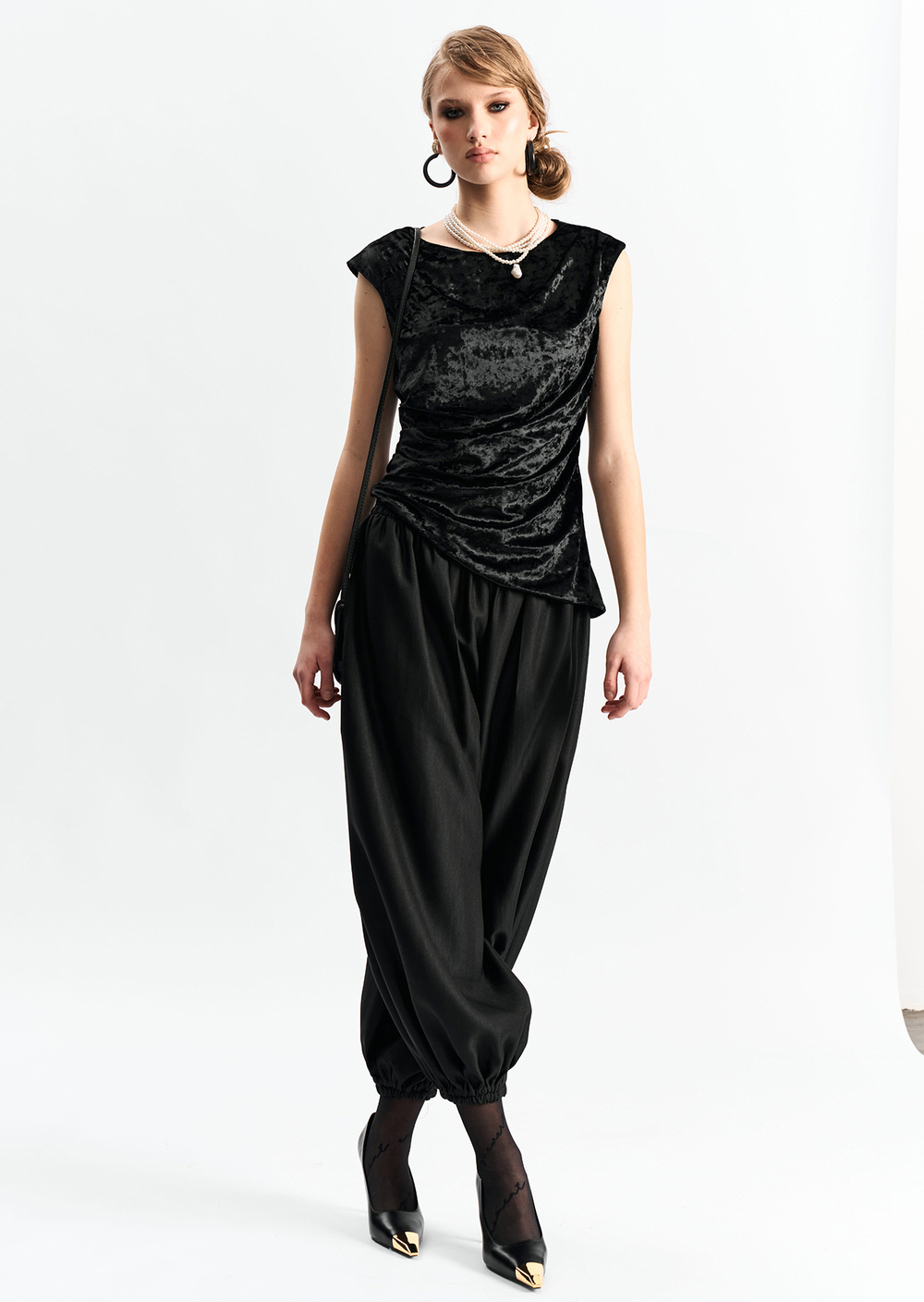 Брюки "аладдины" 1270 черный