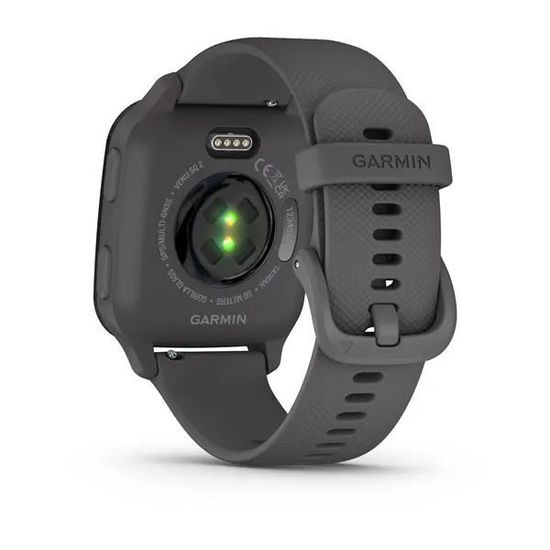 Умные часы Garmin Venu Sq 2 серый с серым алюминиевым безелем