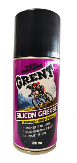 Смазка силиконовая 210 мл.GRENT SILICON GREASE 31505
