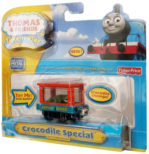 Вагончик с крокодилом (Take-n-Play)