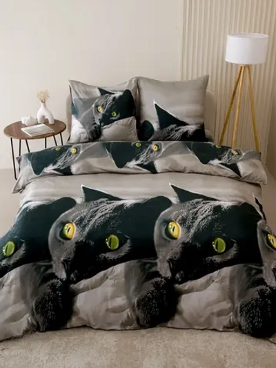 Постельное белье 2,0 полисатин «Павлайн», Британец беж