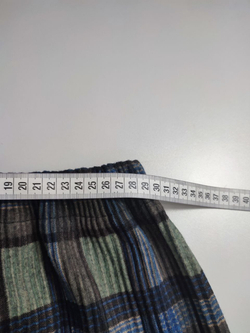 Юбка теплая в клетку 46 размер