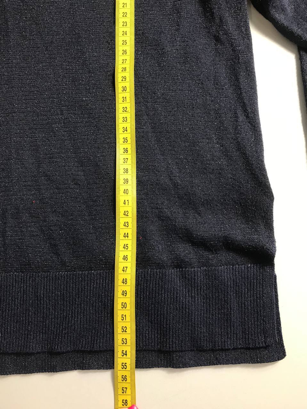 Джемпер H&M с переливающейся ниткой, маркировка S, визуально 44 размер