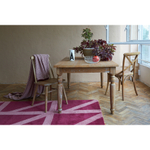 Ковер шерстяной ручной работы geometric dance бордового цвета, 200х280 см