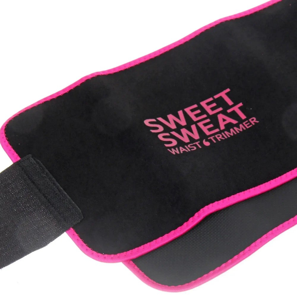 Пояс для похудения «Outfit», размер L, (ST-24118), Черный/розовый