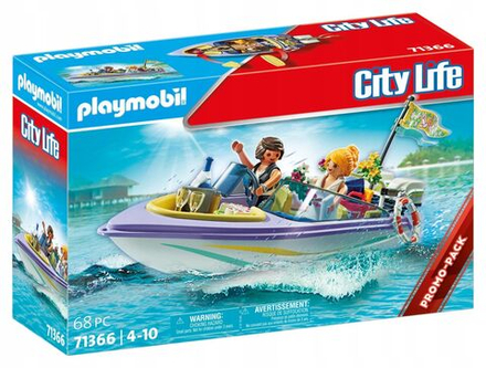 Конструктор Playmobil City Life - Промо-набор Медовый месяц, романтическое путешествие на корабле - Плеймобиль 71366