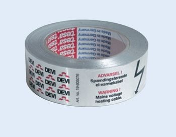 Лента алюминиевая (скотч)  0,038 X 50 м.