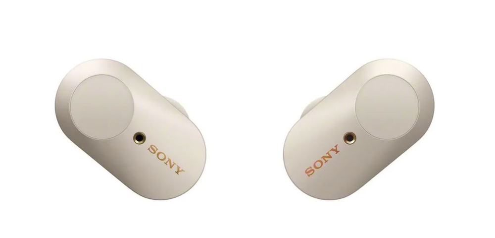 Беспроводные наушники Sony WF-1000XM3, серебристый