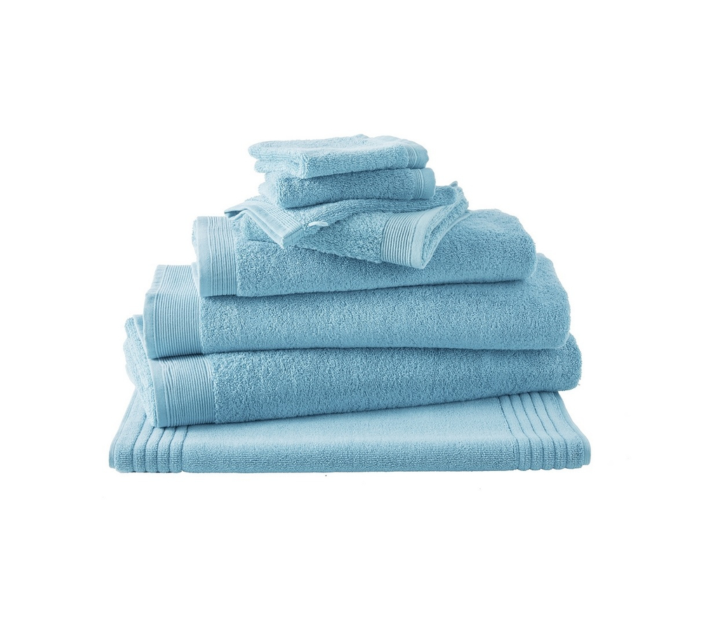 Полотенце Uni Bleuet Blanc des Vosges 40x60 Голубой