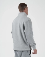 Свитшот на молнии KINGZ Script Quarter - Grey