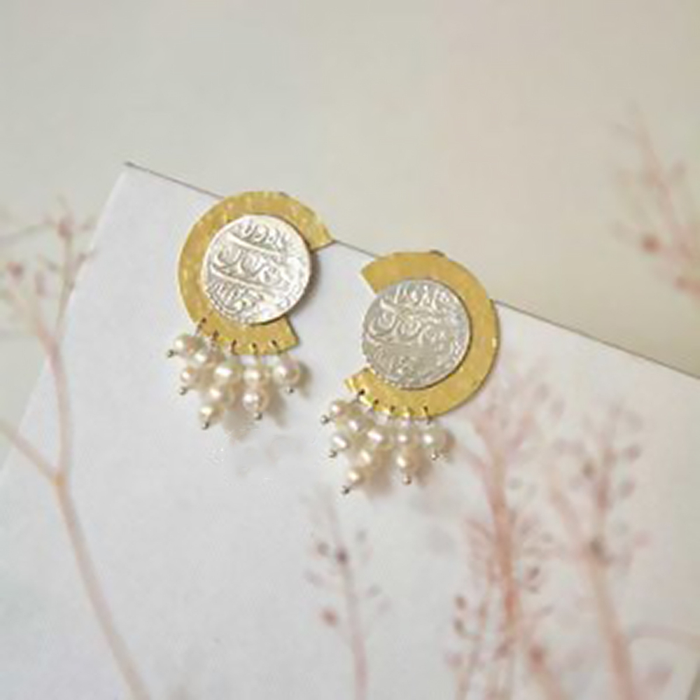 Серебряные серьги с жемчугом Arte Nparmos 20220538 Иран