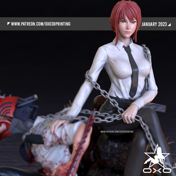 Макима Человек Бензопила MAKIMA CHAINSAW MAN