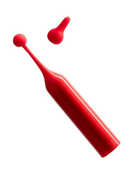 Клиторальный вибростимулятор ROMP Pop, 14.3 см, 2 сменные головки