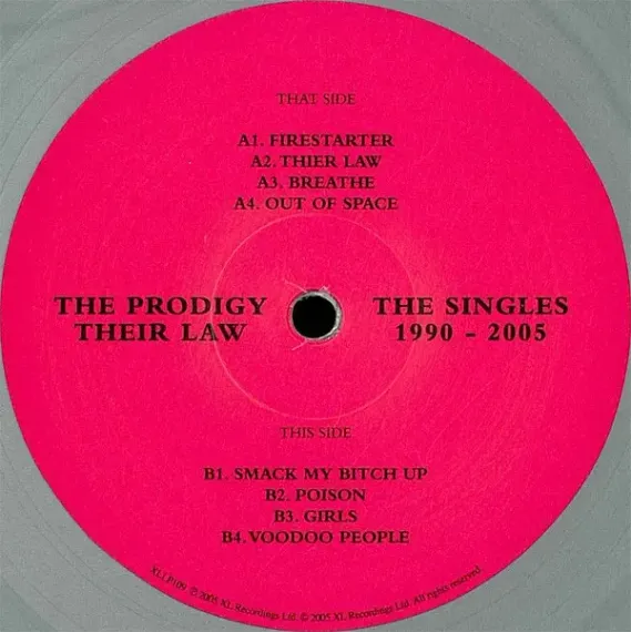 The Prodigy - Their Law - The Singles 1990-2005