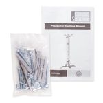 Кронштейн для проектора потолочный CLASSIC SOLUTION CS-PRS-2L, 3 степени свободы, высота 63-100 см, 20 кг, белый