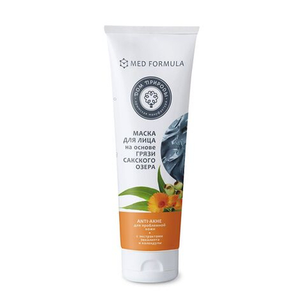 Маска для лица на основе Сакской грязи Anti-акне для проблемной кожи, 170 г (5,08 б)