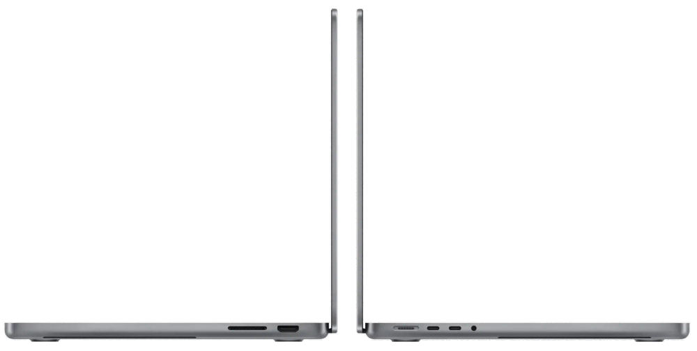 Ноутбук Apple MacBook Pro 14 2023, Apple M3, 8 ГБ/1 ТБ, MTL83, Space Gray