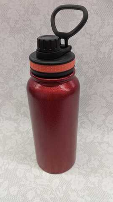 Термобутылка Qually 900мл нерж.сталь, пластик, красный