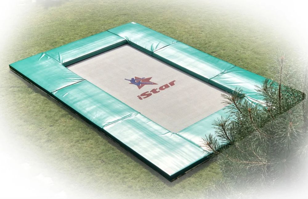 Батут встраиваемый в землю или полы - "Звезда"