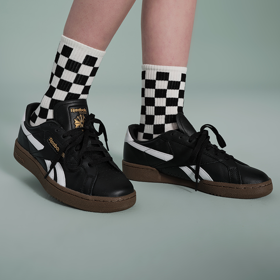 КЛУБ reebok НА ТЕРРИТОРИИ Великобритании- Кроссовки для скейтборда - Низкие кроссовки Черно-белой панды Юнисекс