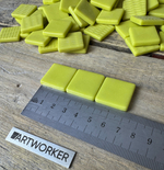 FLORY24 68 Стеклянная мозаика 24х24х4 мм, 0,5 кг