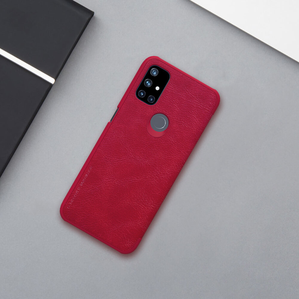 Кожаный чехол-книжка Nillkin Leather Qin для OnePlus N10 5G