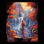 Картина по номерам 40*50см "Долина водопадов" (на подрам.) (Lori)