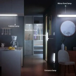 Светильник с датчиком движения беспроводной 30 см холодный белый