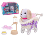 Набор "Зоомагазин" "Girl's club" с аксессуарами и коляской, собачка ходит, лает, виляет хвостиком, 4