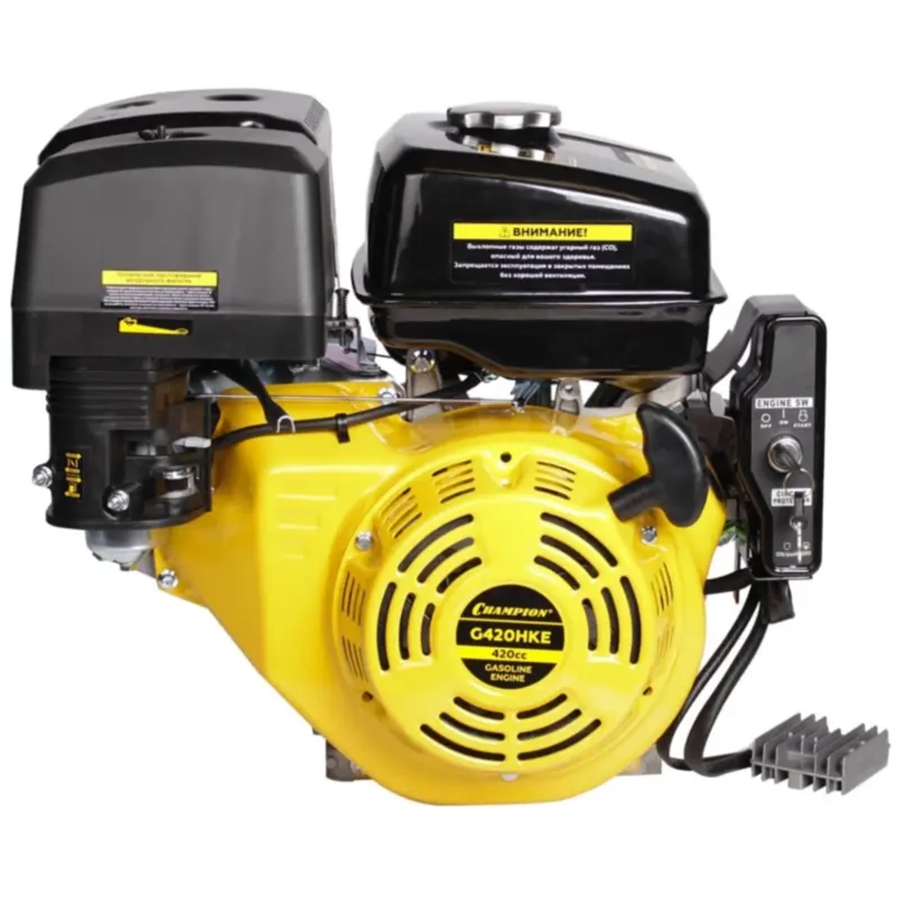 CHAMPION G420HKE бензиновый двигатель с горизонтальным валом