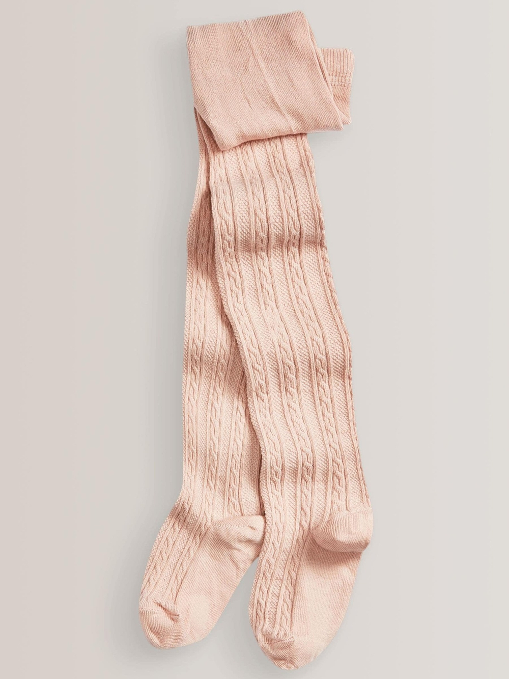 Колготки хлопковые для девочки Next 275-337, 3 шт., Темно-серый, Розовый, Бежевый