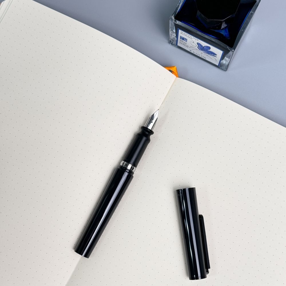 Ручка перьевая Sailor Tuzu черная M (11-0453-420) 8