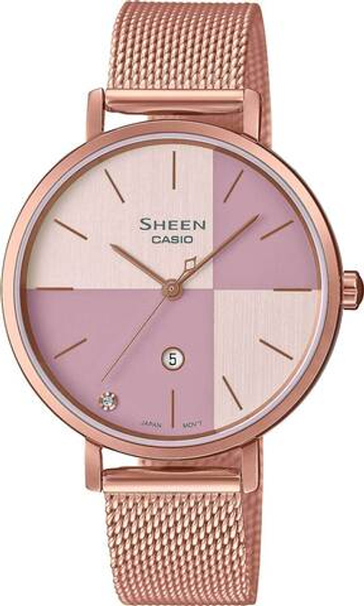 Японские наручные часы Casio Sheen SHE-4547PGM-4A