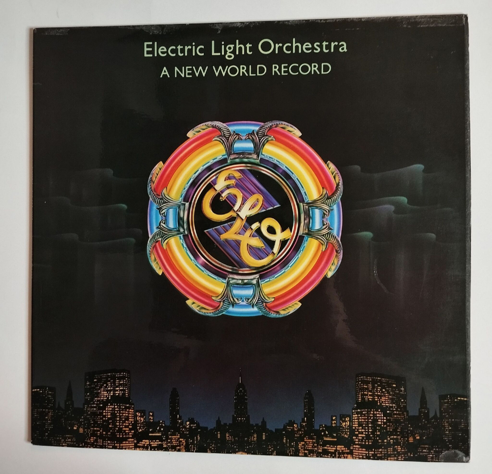 Винтажная виниловая пластинка LP Electric Light Orchestra A New World Record (UK 1976)